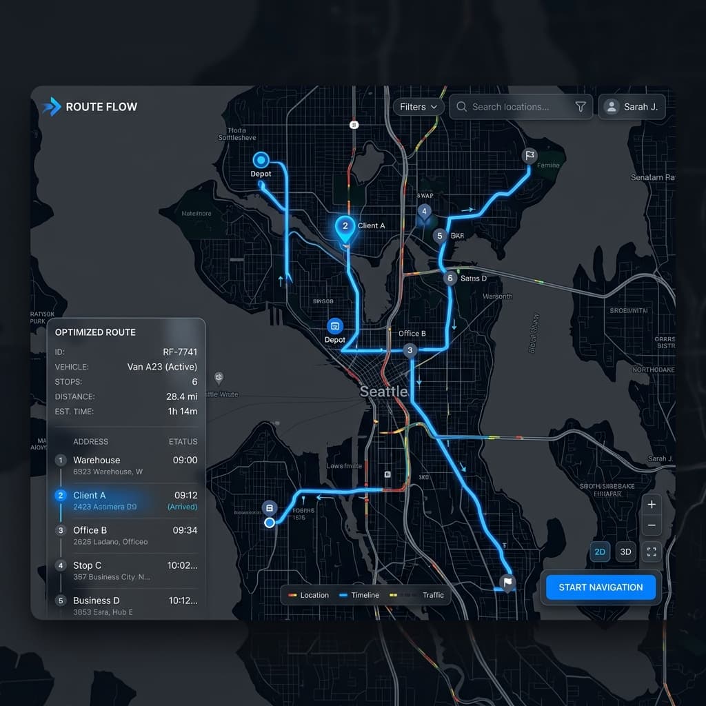 Prezentacja funkcji logistycznej: ALGORITHMIC_ROUTING
